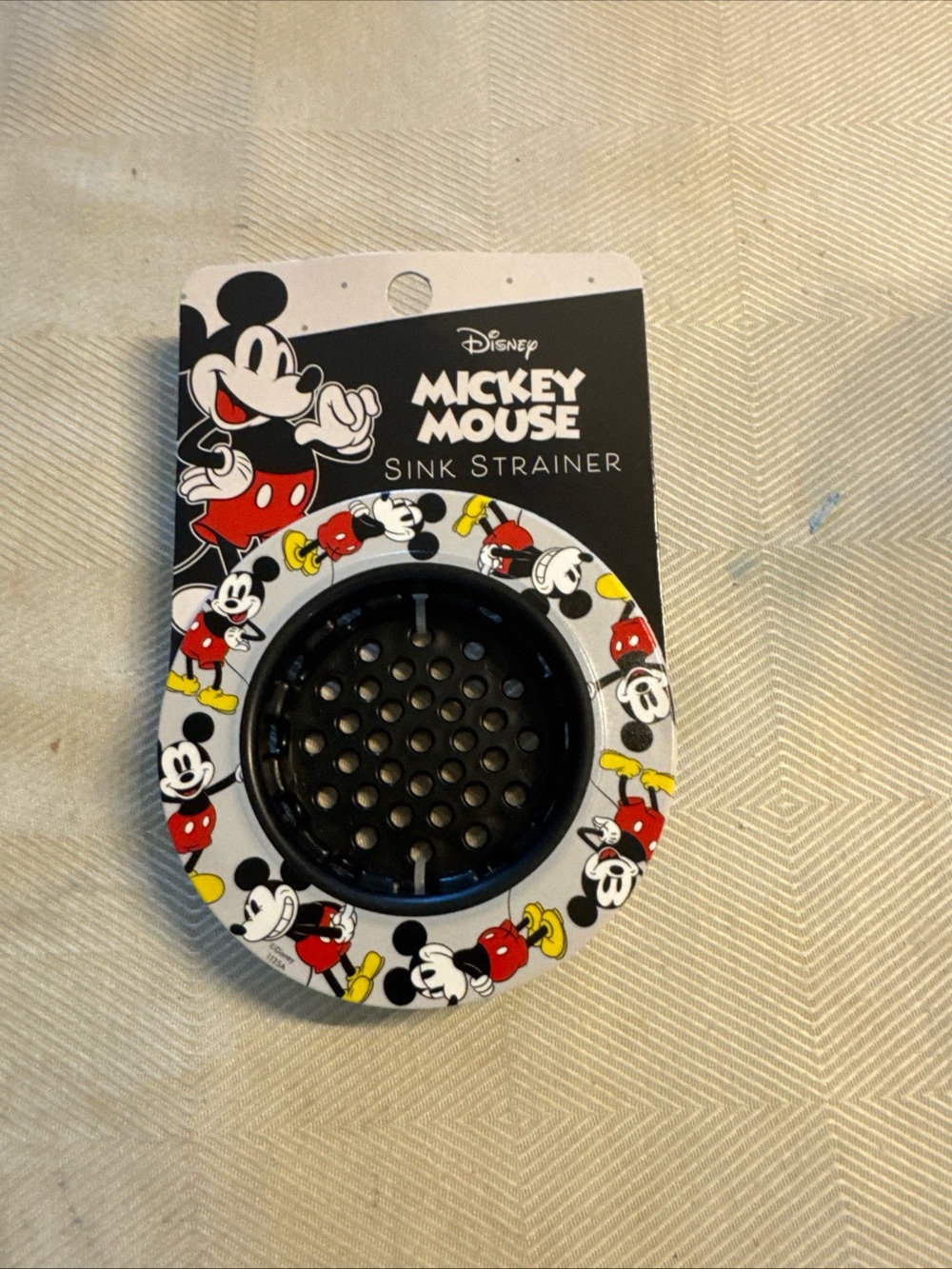 Disney Mickey Mouse Sink Strainer - Black, Blue